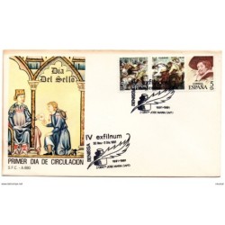 Carta  con matasello commemorativo Iv exfilnum de benisa 1991