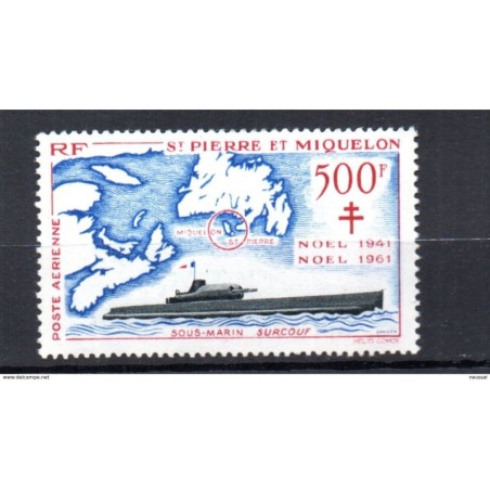 Sello n A28 Saint pierre et miquelon