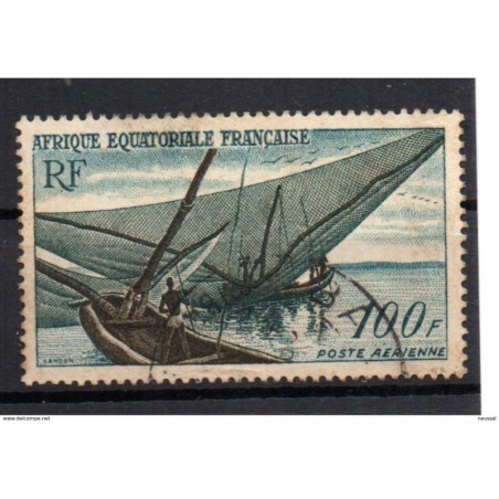Sello n A59 africa equatorial francesa