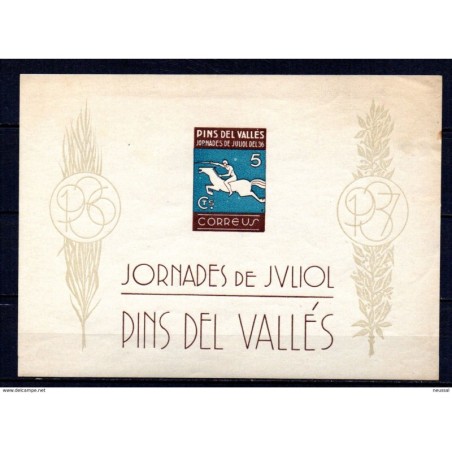 Hb de viñeta  sin dentar  Pins del valles
