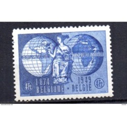 Sello n 812 belgica  UPU