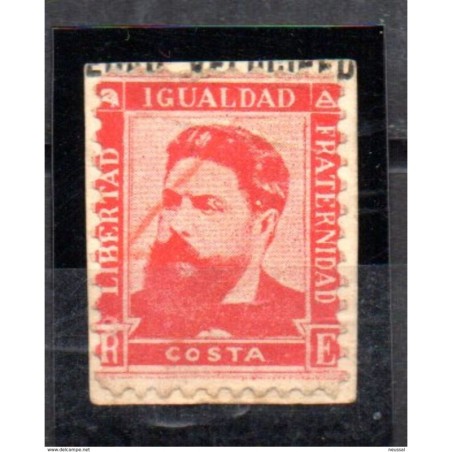 Viñeta  personaje Costa libertad igualdad y fraternidad