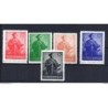 Serie de 5 viñetas n 2204932  Foyer franais  Militar