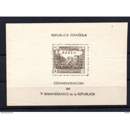 Hb de la republica española  Aereo  2pts