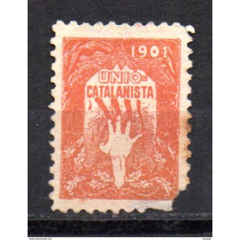 Viñeta unio catalanista de 1901 Viñeta unio catalanista de 1901