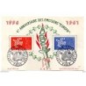 Tarjeta Exposicion filatelica Europa de 1961