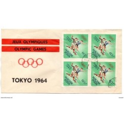 Carta de hungria de 1964 juegos olimpicos