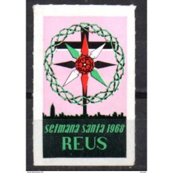 Viñeta  semana santa  reus de 1968