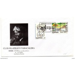 Carta  con matasellos commemorativo efemerides