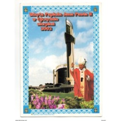 Tarjeta de Polonia tematica papal 2002