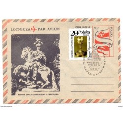 Sobre entero  de polonia de 1987
