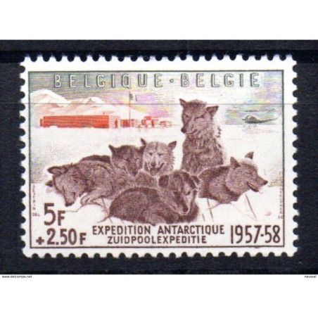 Sello n 1030 belgica