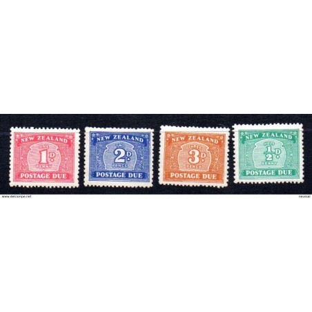 Serie n postage due 247 new zeland