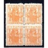 Bloque de 4 fantasia de escudo de España