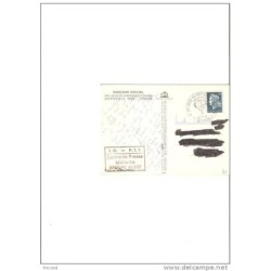 Tarjeta de francia 1968