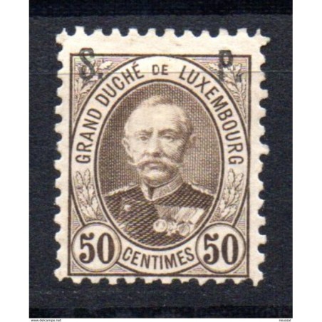 Sello n servicio 73 Luxemburgo