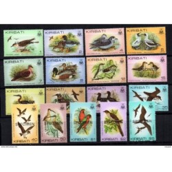 Serie  n 6277 kiribati con sobrecarga specimen