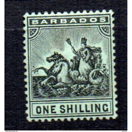 Sello n 91  barbados