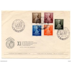 Carta con matasellos commemorativo XI congreso nacional de anestesiologia y reanimacion