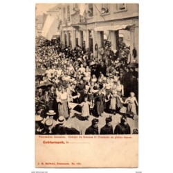 Tarjeta postal de echternach circulada 1907 matasello hotel du cerf