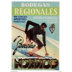 Etiqueta  Bodegas regionales Ponche nordico