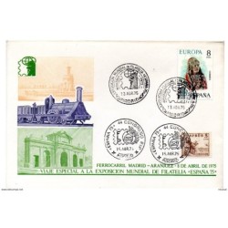 Carta con matasellos commemorativo 44 congreso FIP 1975