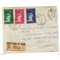 Carta  de marruecos 1960 rabat