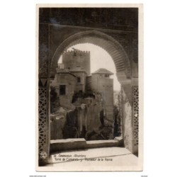 Tarjeta postal de granada la alhambra circuladas