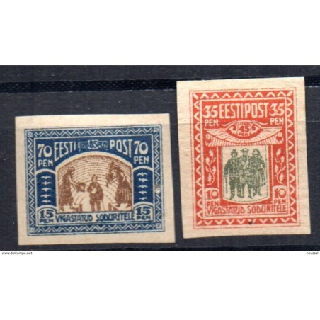 Sellos n 401 Estonia