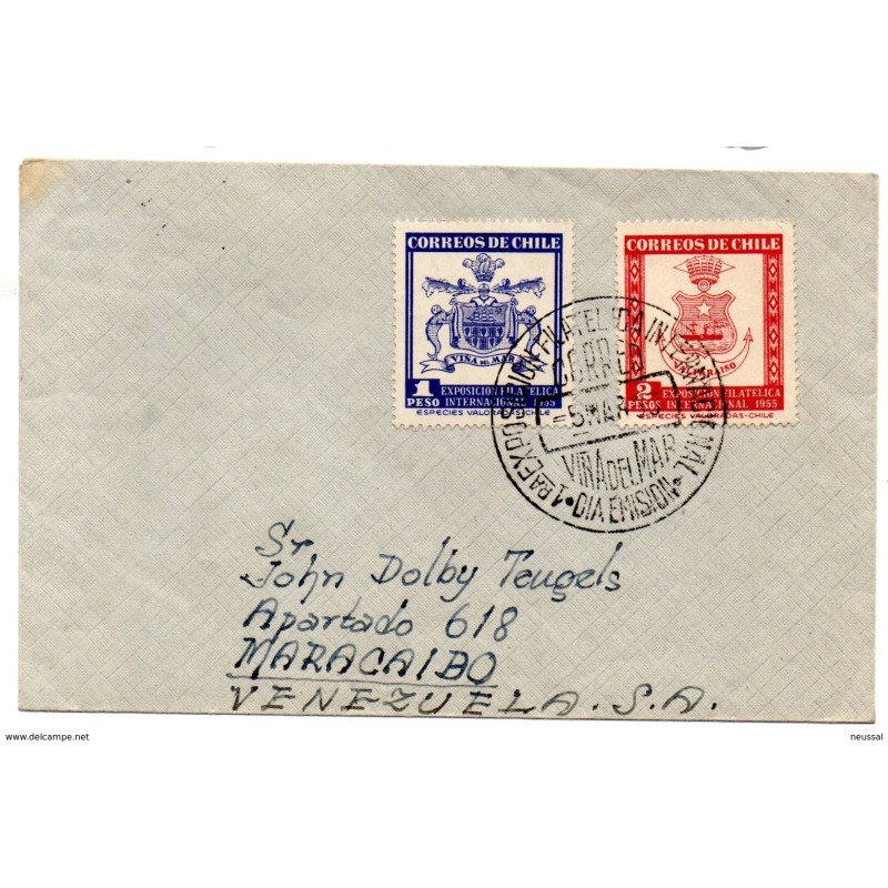 Carta de 1955 chile direccion venezuela Carta de 1955 chile direccion venezuela