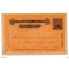 Entero postal  el salvador  dos centavos 1893