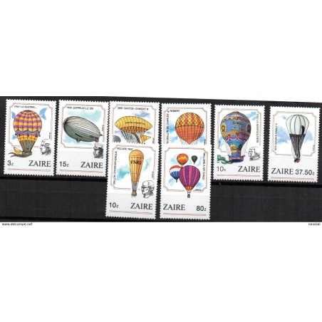 Serie n 117481 zaire globos
