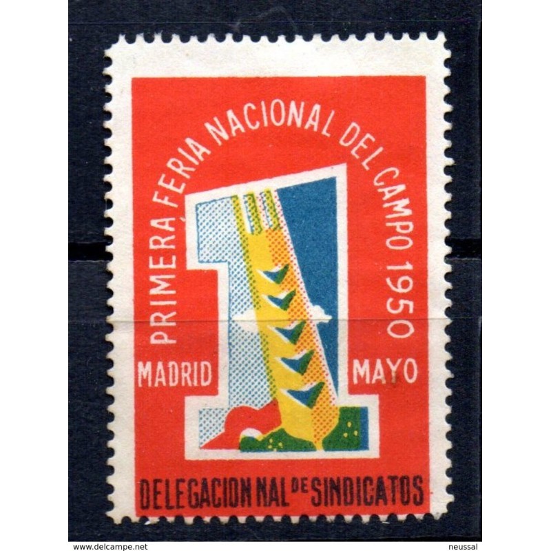 Viñeta feria nacional del campo 1950 Viñeta feria nacional del campo 1950