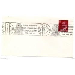 Carta con matasellos commemorativo Museo nacional ceramica gonzalez marti 1979