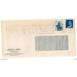 Carta  con matasellos commemorativo feria internacional del metal 1977