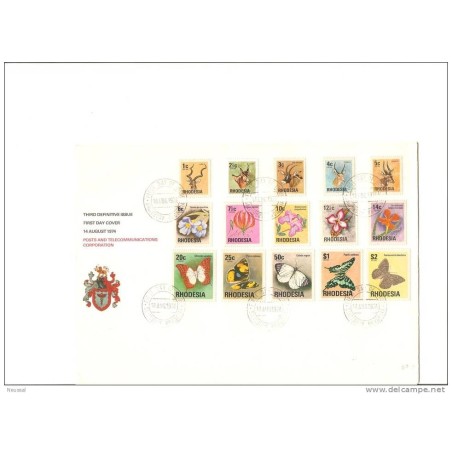 Sobre   Rhodesia  flores  fauna y mariposas