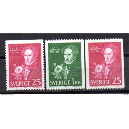 Serie n 5445 544a  Suecia
