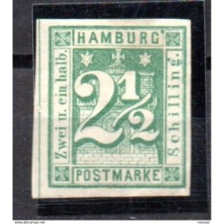 Sello n 10  HAmburgo