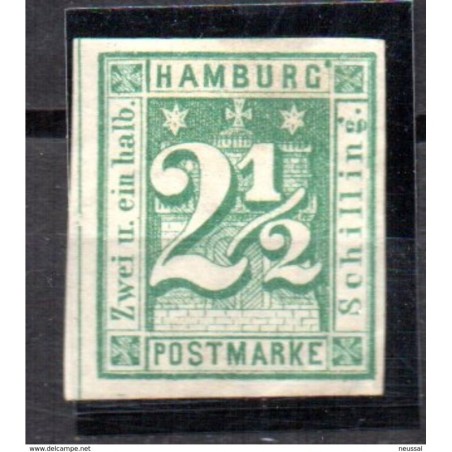Sello n 10  HAmburgo