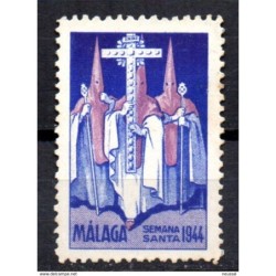 Viñeta de malaga de semana santa