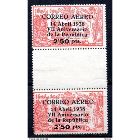 Pareja de sellos n 756 España