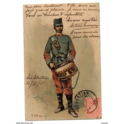 Tarjeta postal circulada de 1906 san sebastian
