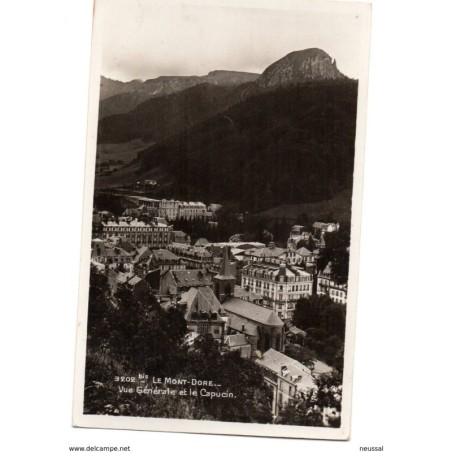 Tarjeta circulada de le mont dore