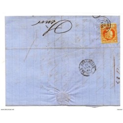 Carta con fechador 22 de enero  1961  Tolosa