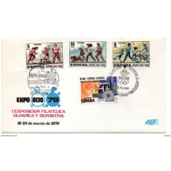 Carta con matasellos commemorativo expoocio de 1979