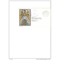 Carta con cuño servicio filatelico madrid
