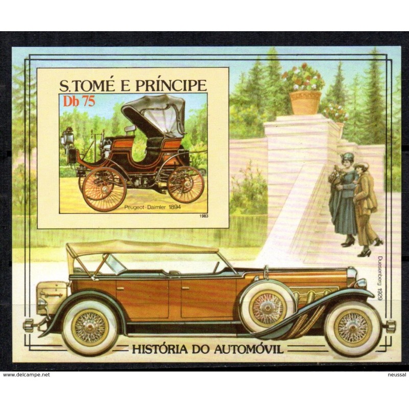 Hb39 sin dentar St tome et principe Hb39 sin dentar St tome et principe