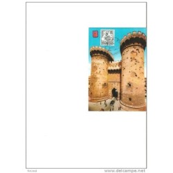 Postal torres de cuarto valencia con sello plan sur