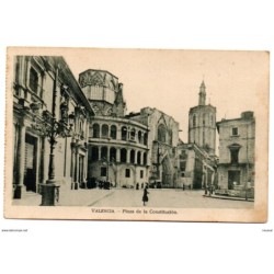 Postal de valencia plaza de la constitucion