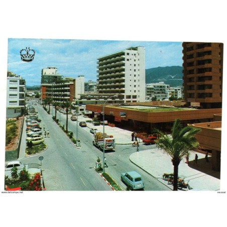 Postal de fuengirola escrita por detras 1975